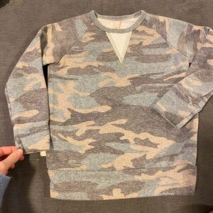 Childhoods Faded Camo Crew